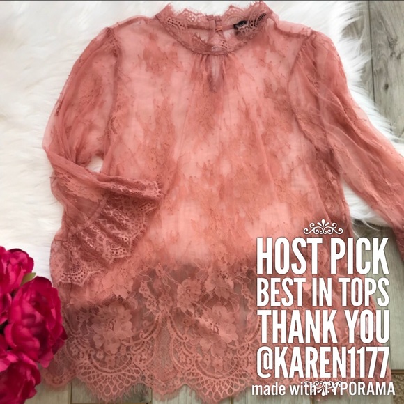 Tops - {•Boutique Romantic Lace Top•}